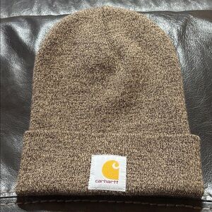 Carhartt Acrylic Watch A18 Beanie Knit Stocking Cap Winter Hat Brown Sandstone